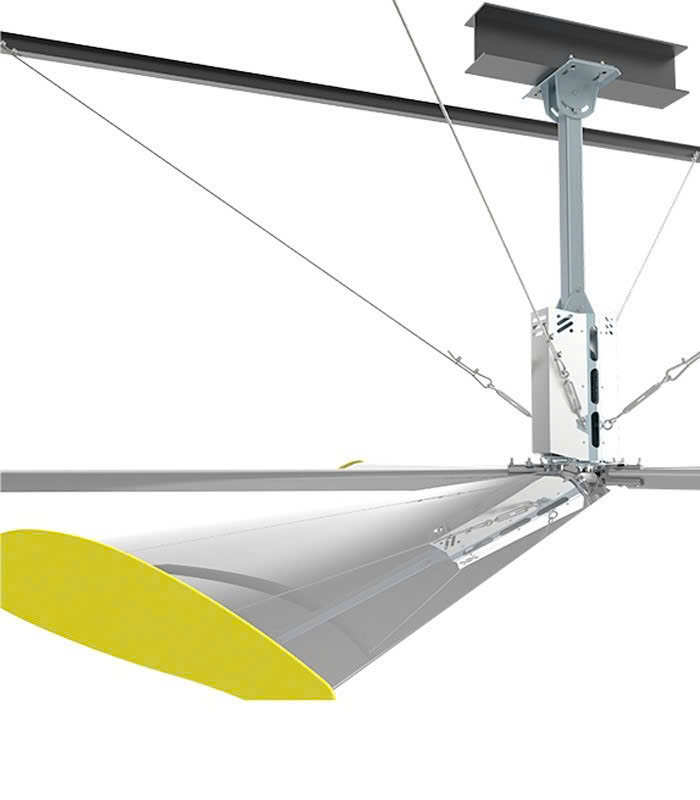 Quạt trần công nghiệp Omysu YS-JS7300M-6